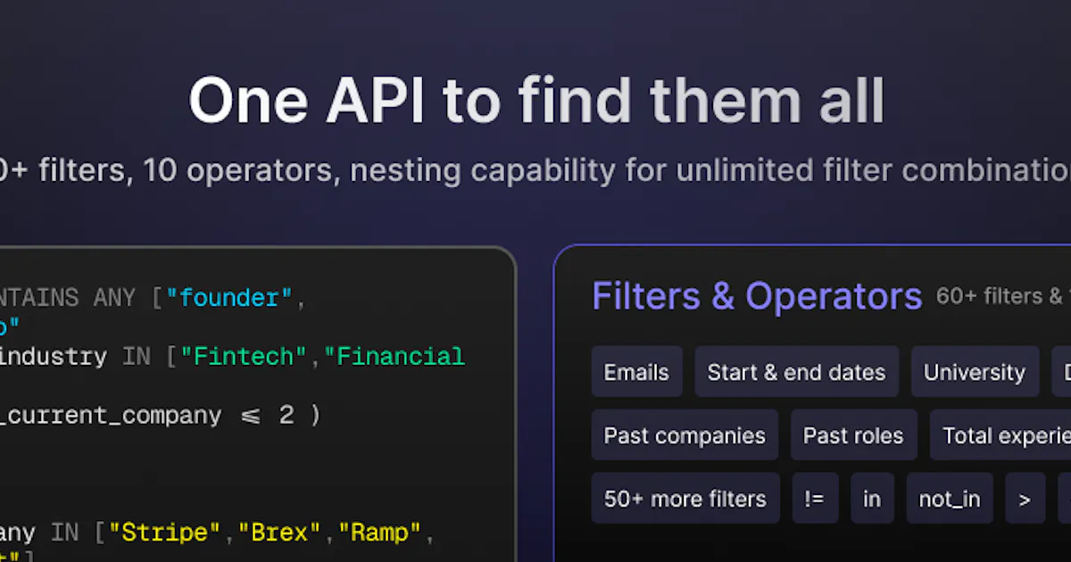 Person search API
