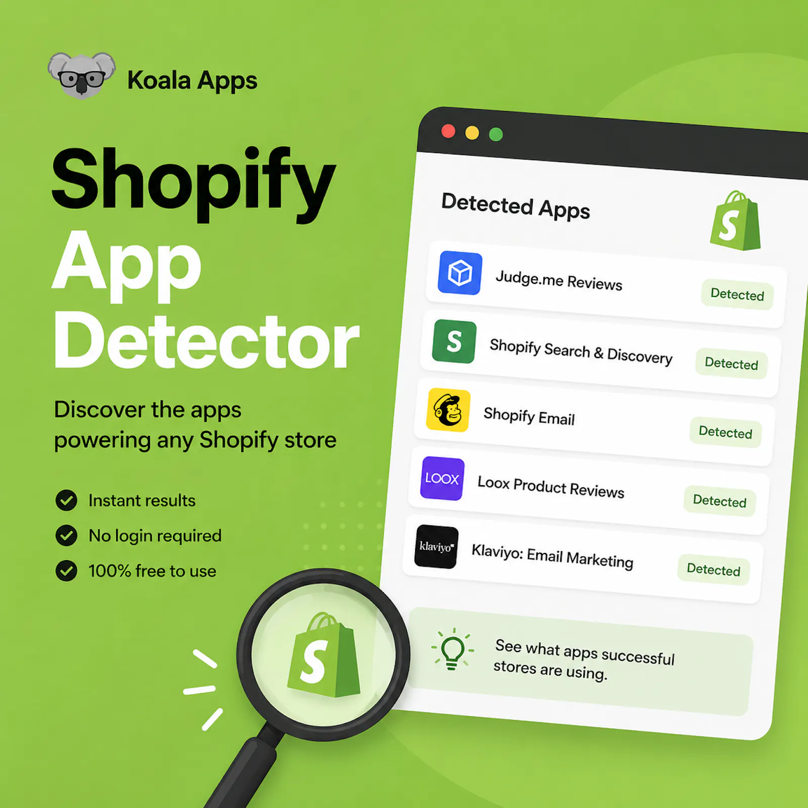 Shopify App Detector screenshot 1