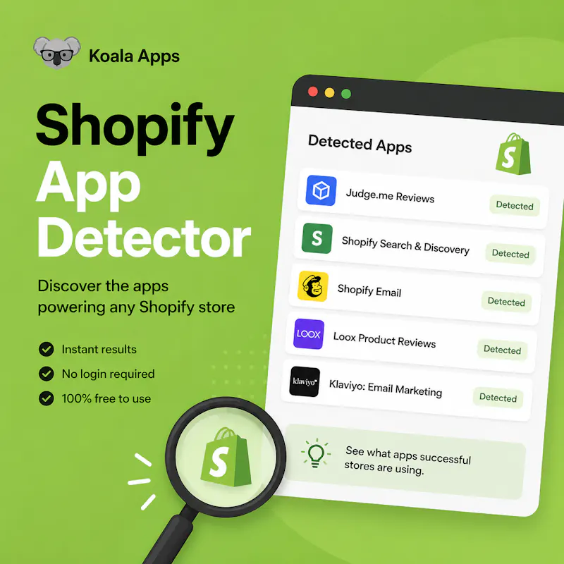 Shopify App Detector screenshot 1