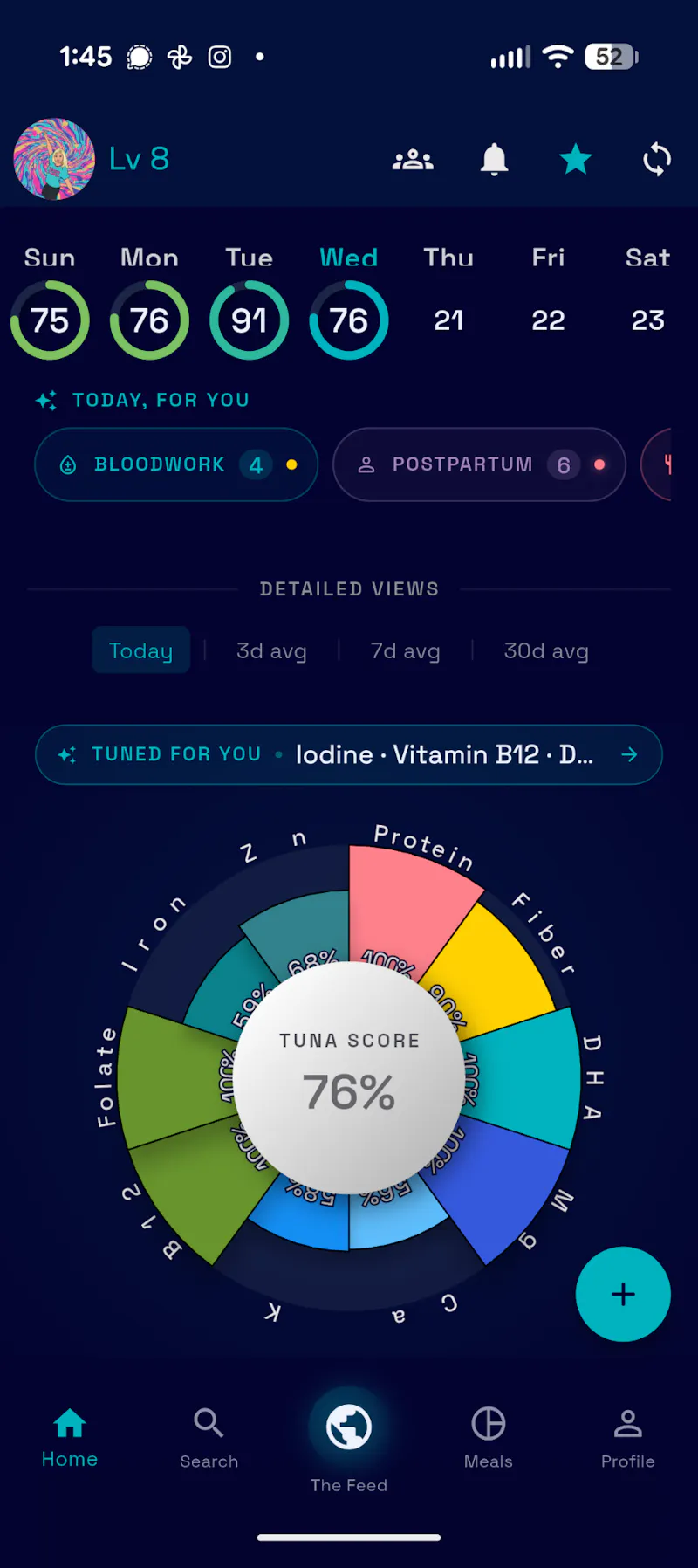 TUNA: The Ultimate Nutrition App screenshot 2