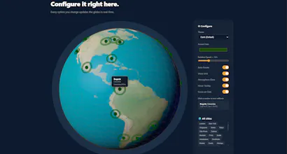 HQ Globe gallery image