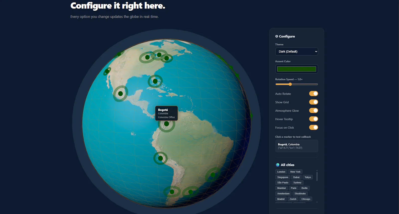 HQ Globe screenshot 2