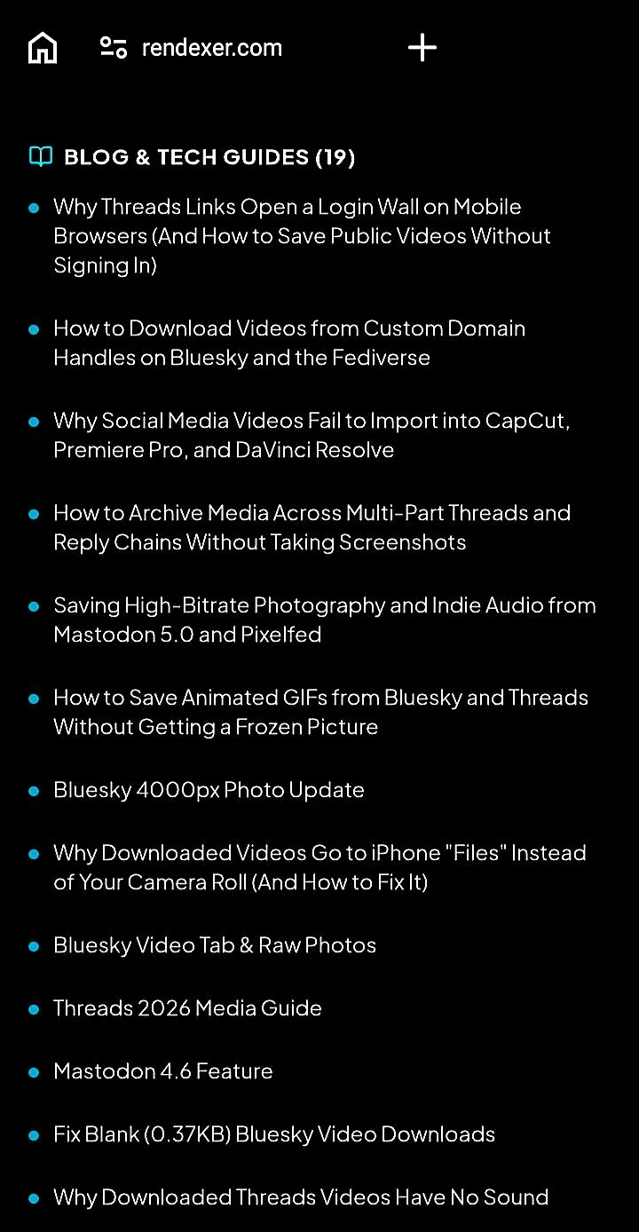 Rendexer PRO gallery image