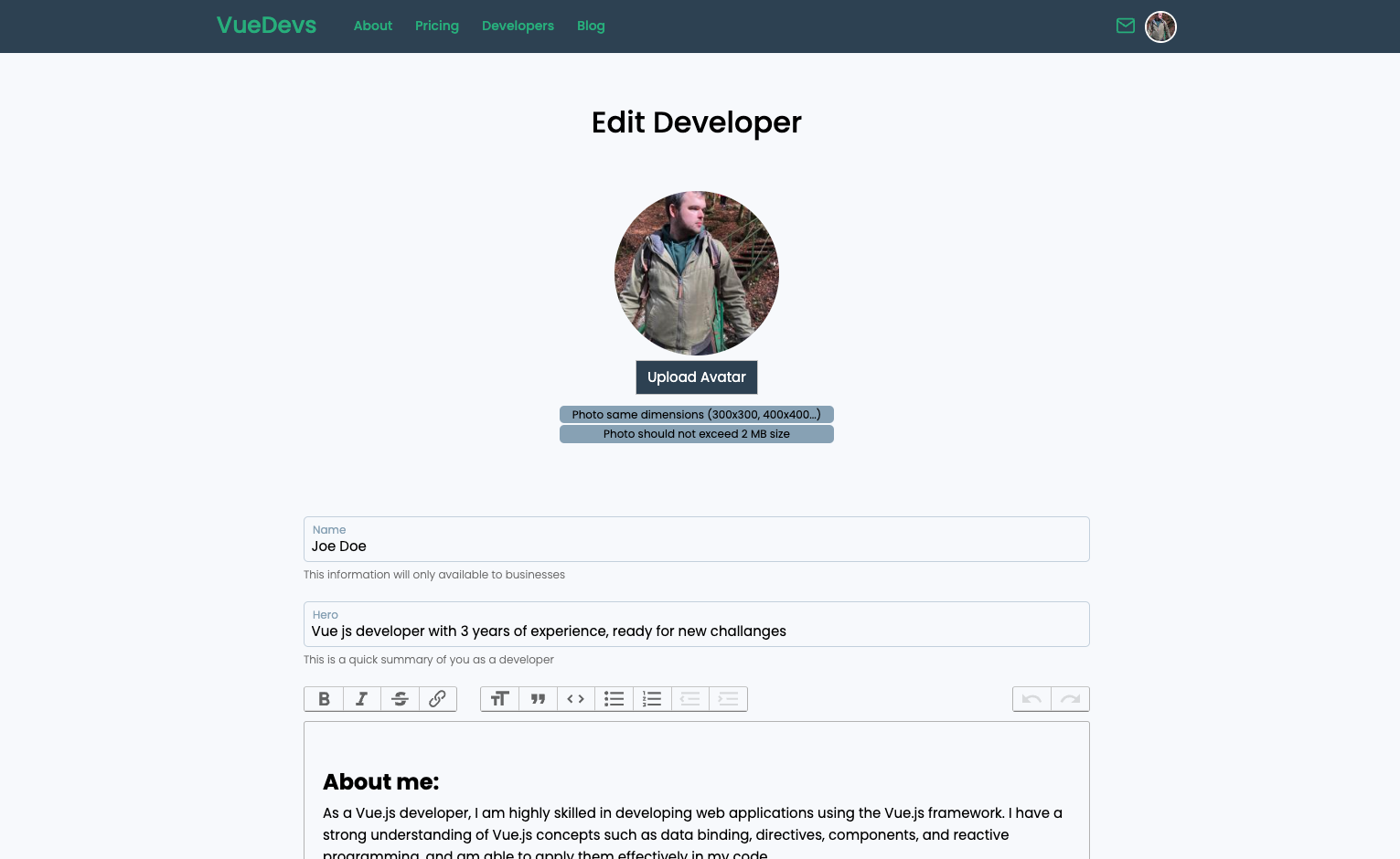 vuedevs - VUE 개발자를위한 리버스 작업 보드 미디어 2