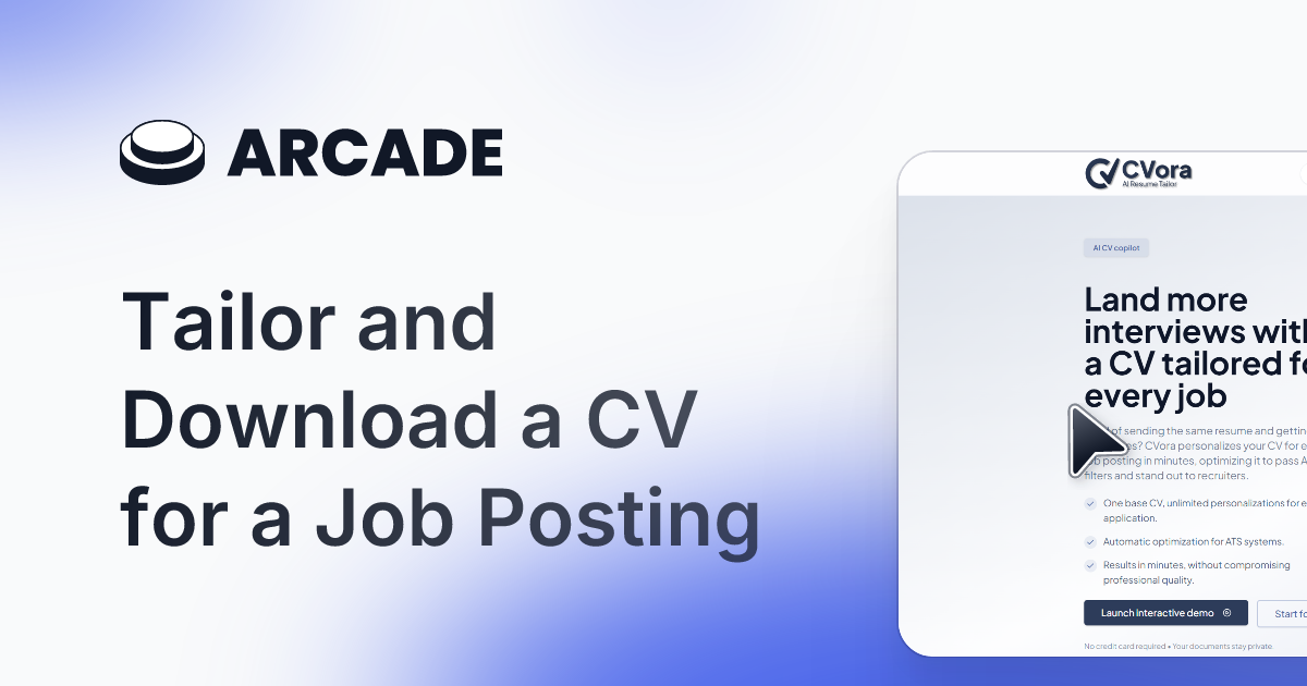 CVora - AI Resume Tailor gallery image