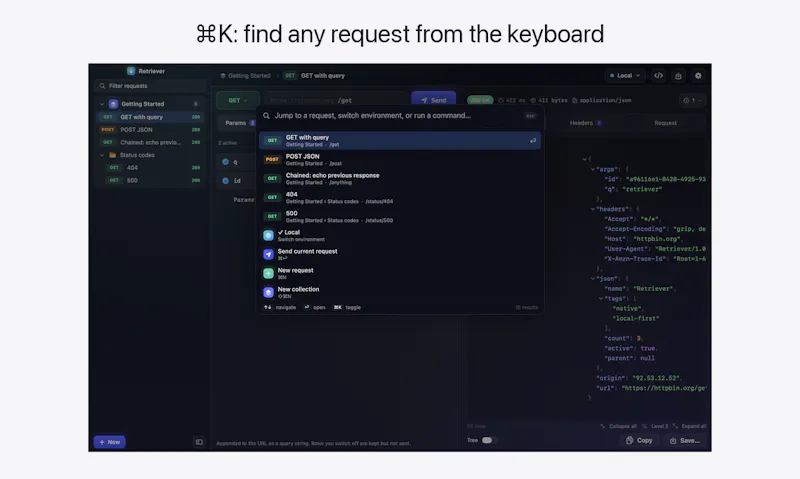 Retriever screenshot 3