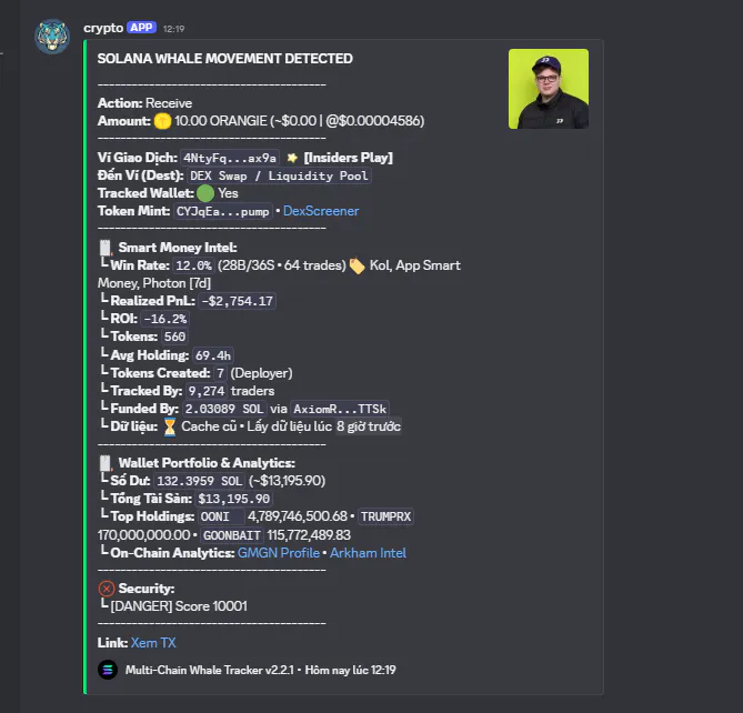 WhaleTracker Bot gallery image