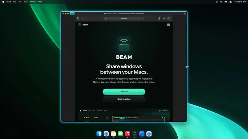 Beam.win screenshot 1 (video preview)