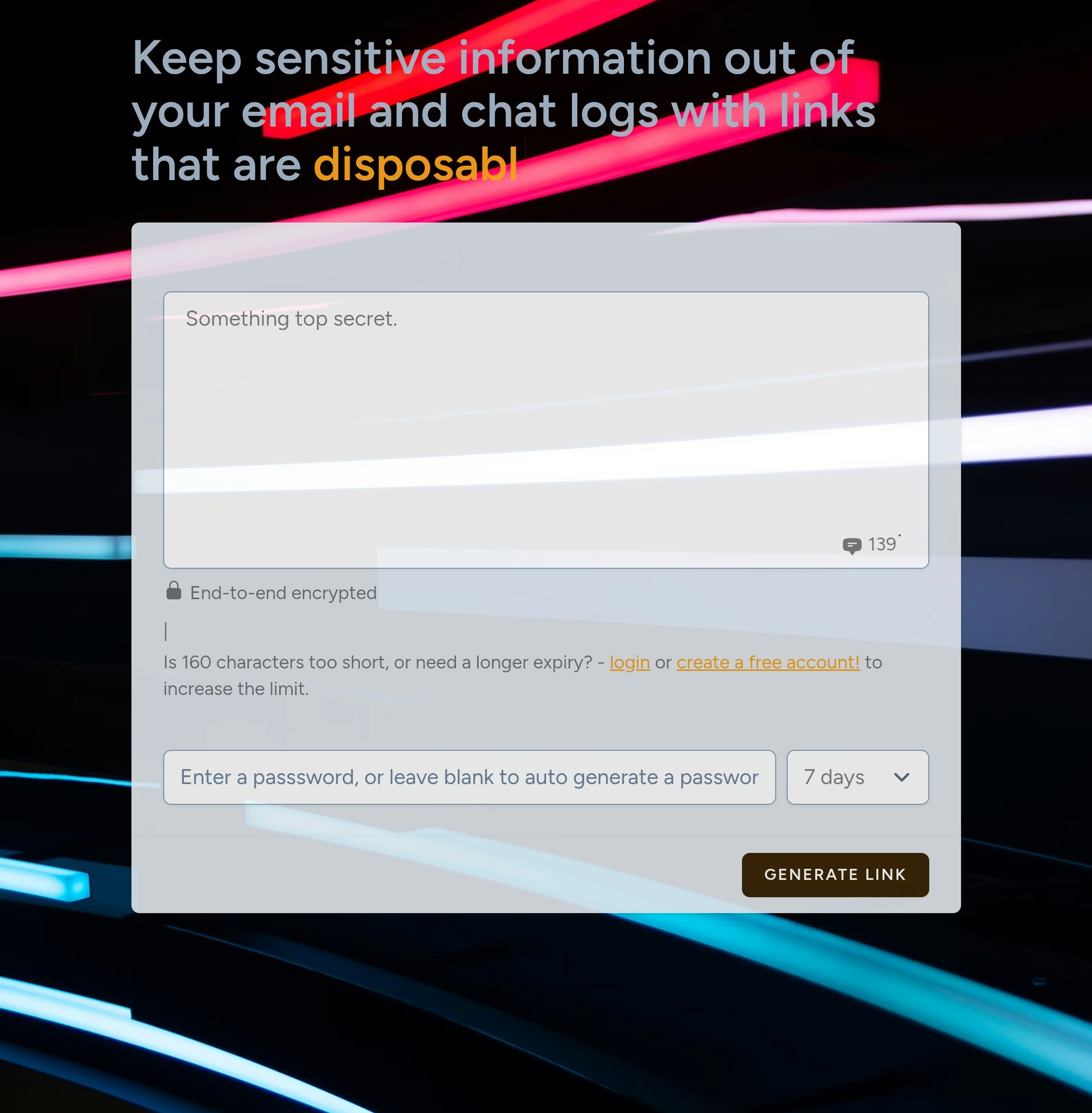 Flashview - Stuur end-to-end gecodeerde geheimen met behulp van tijdgevoelige links media 4