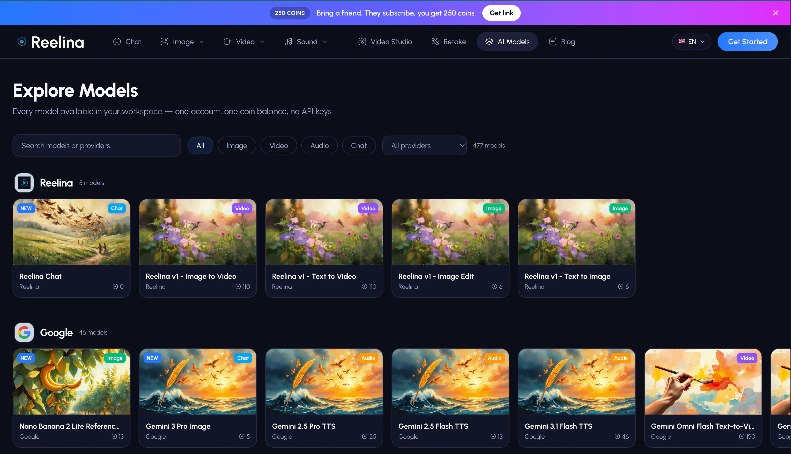Reelina AI gallery image