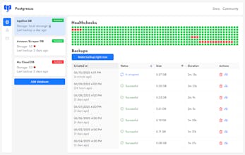 Postgresus gallery image