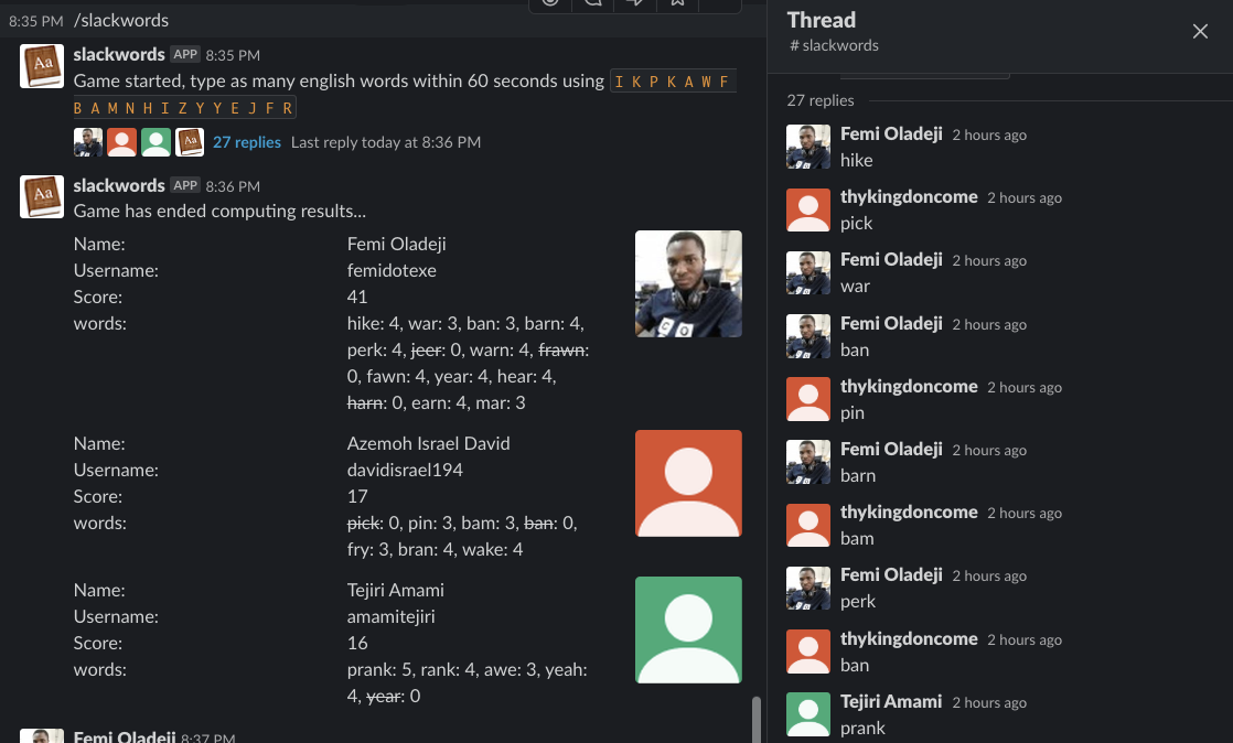Wordsgame gallery image
