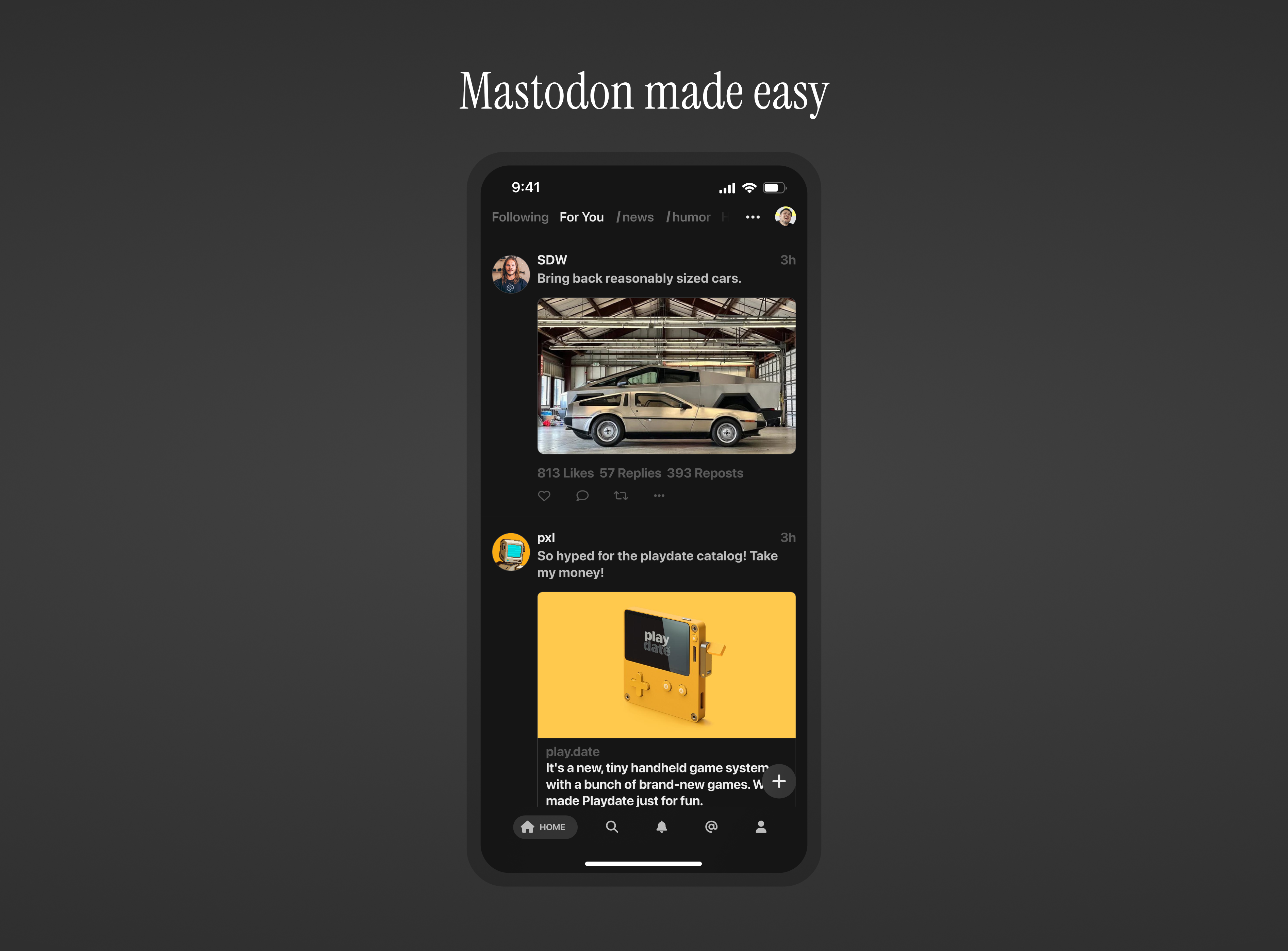 Mammoth 2 for Mastodon media 2