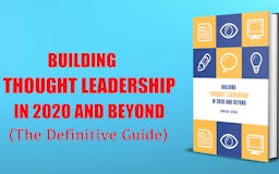 The 2020 Thought Leadership Playbook media 1