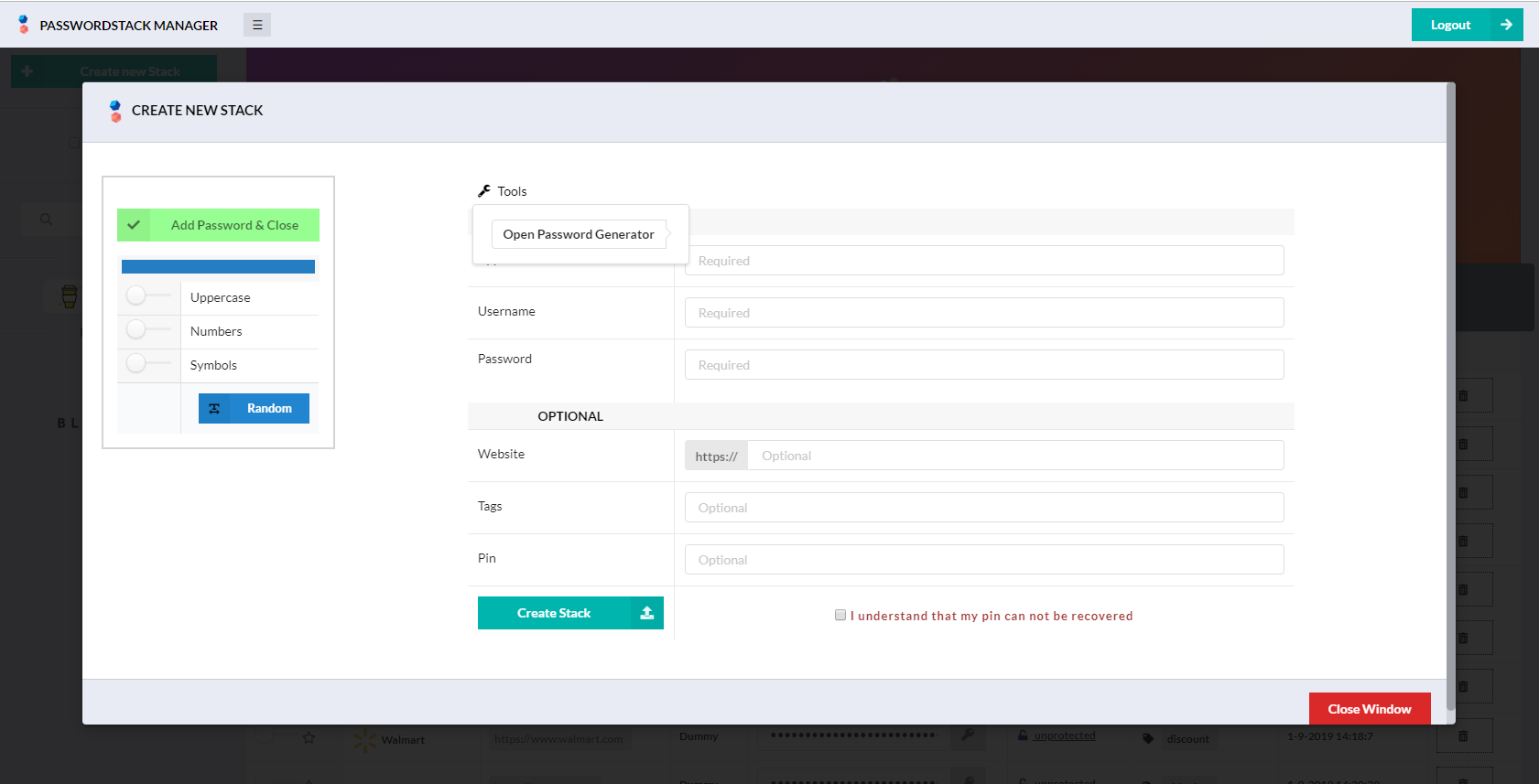 [Free] - PasswordStack Manager gallery image