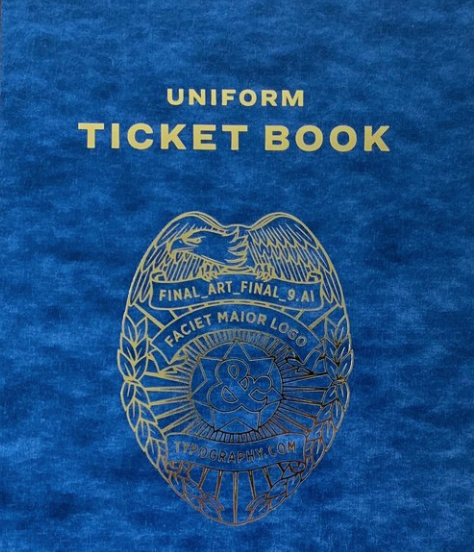 The Typography Ticket Book