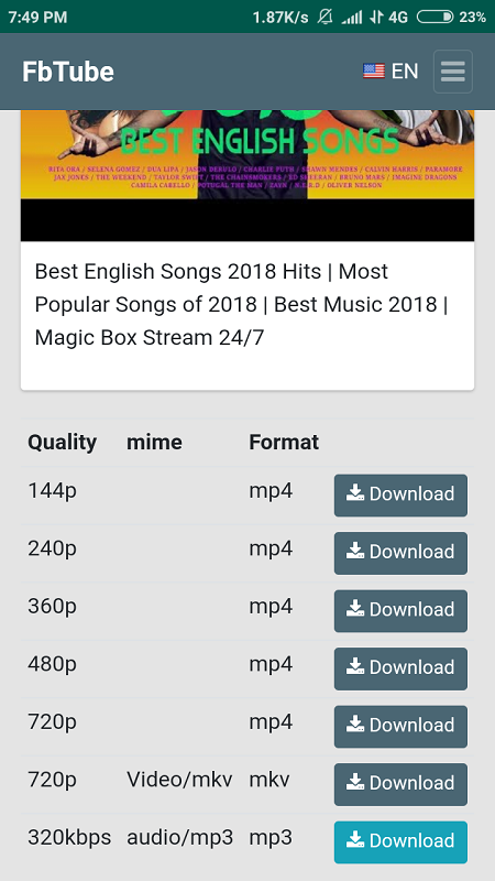 FbTube gallery image