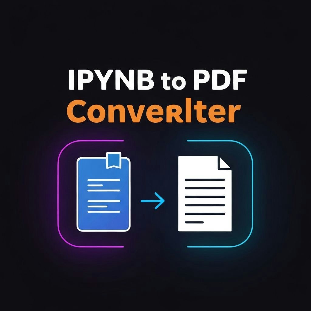 IPYNB to PDF Converter gallery image