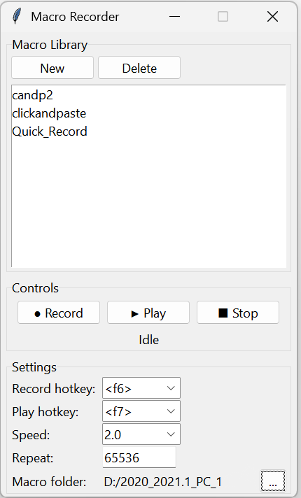 Repeat whatever u can w mouse & keyboard - Main product screenshot demonstrating key features and user interface