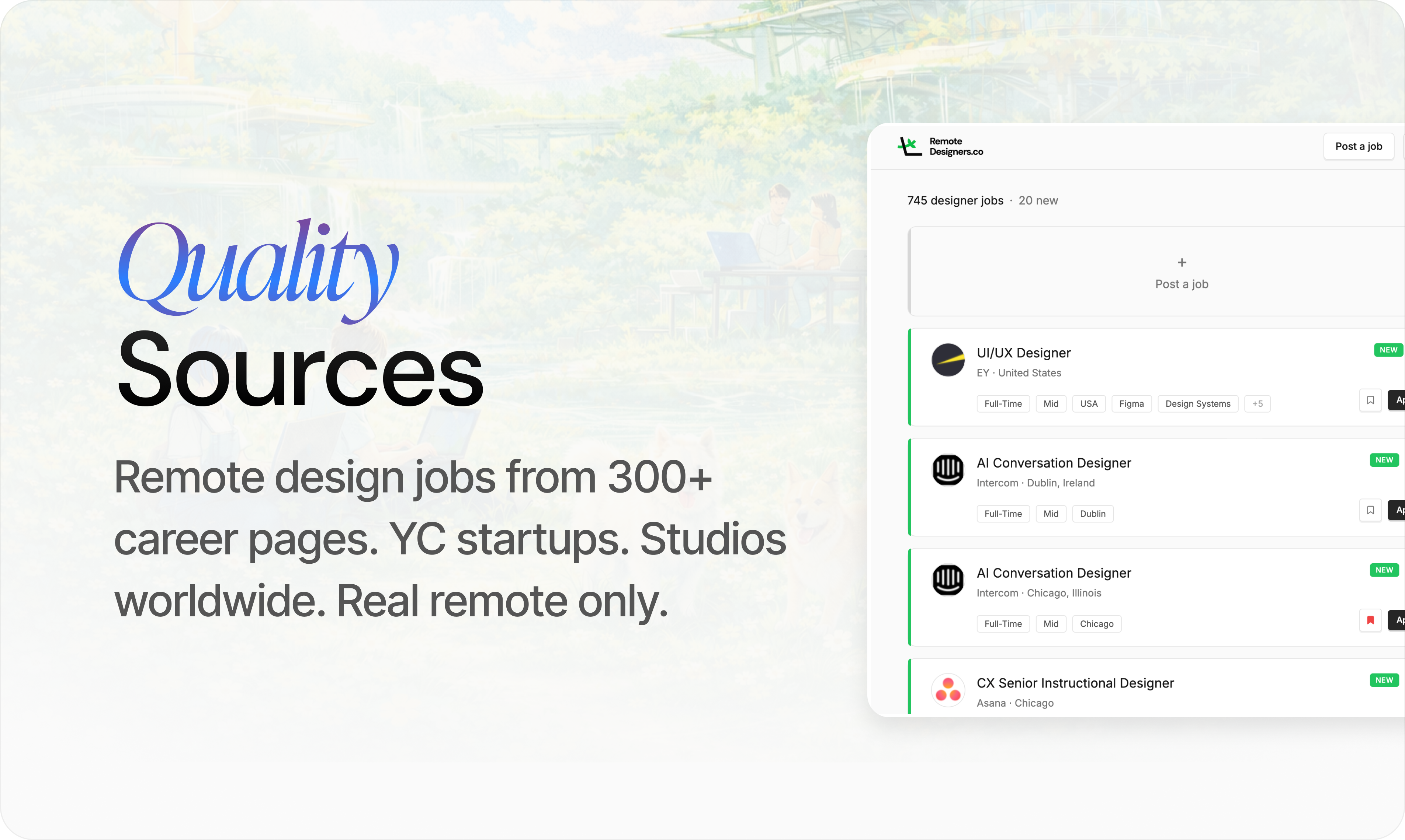 RemoteDesigners.co - Screenshot 4 showing product features and functionality