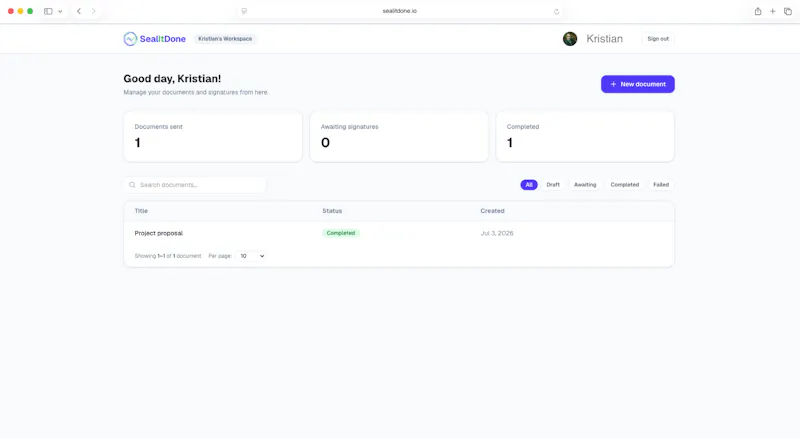 SealItDone screenshot 3