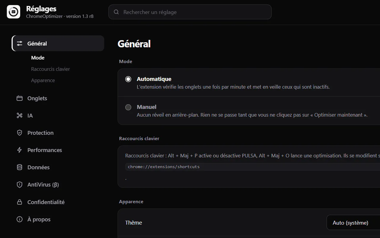 ChromeOptimizer gallery image