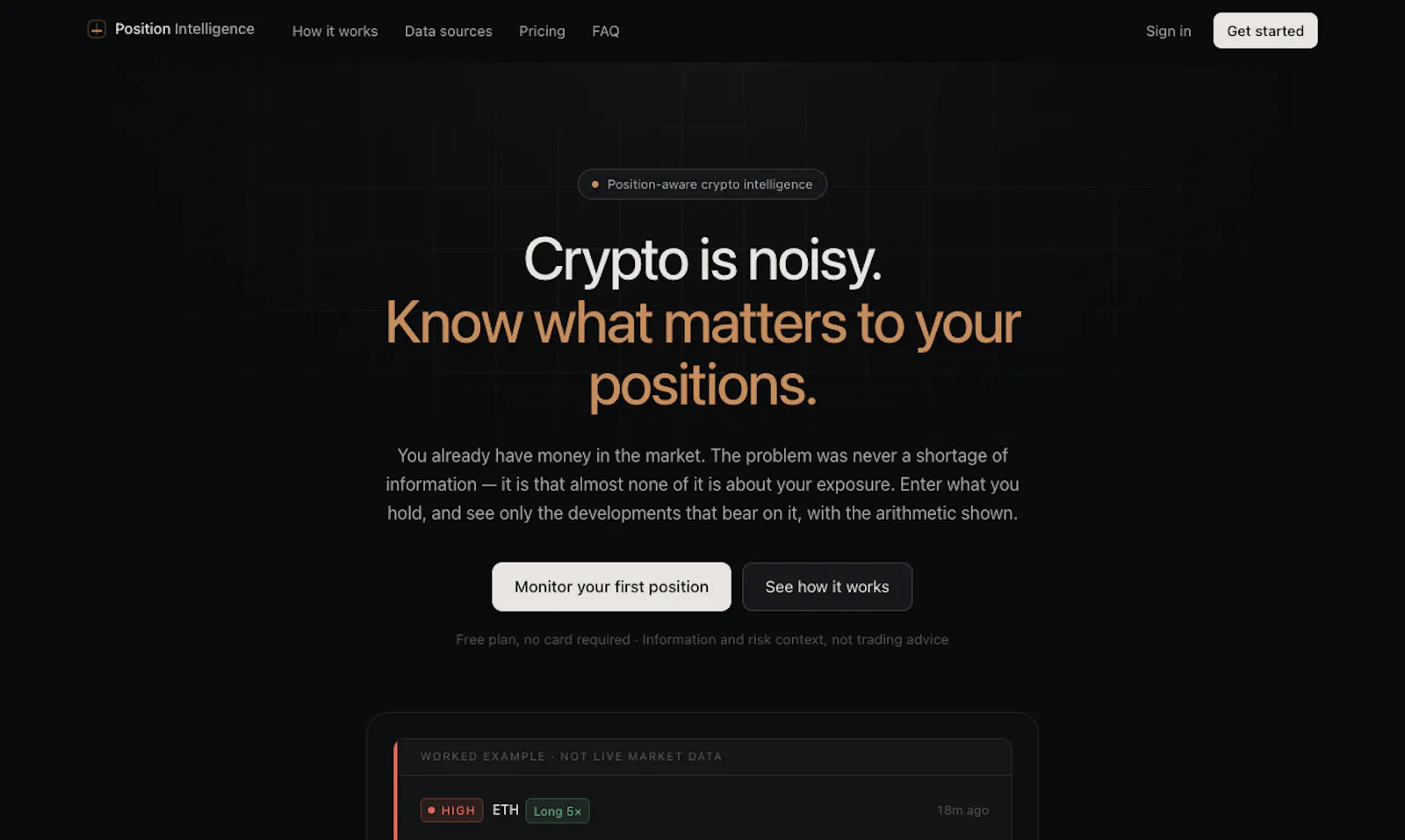 Position Intelligence screenshot 1