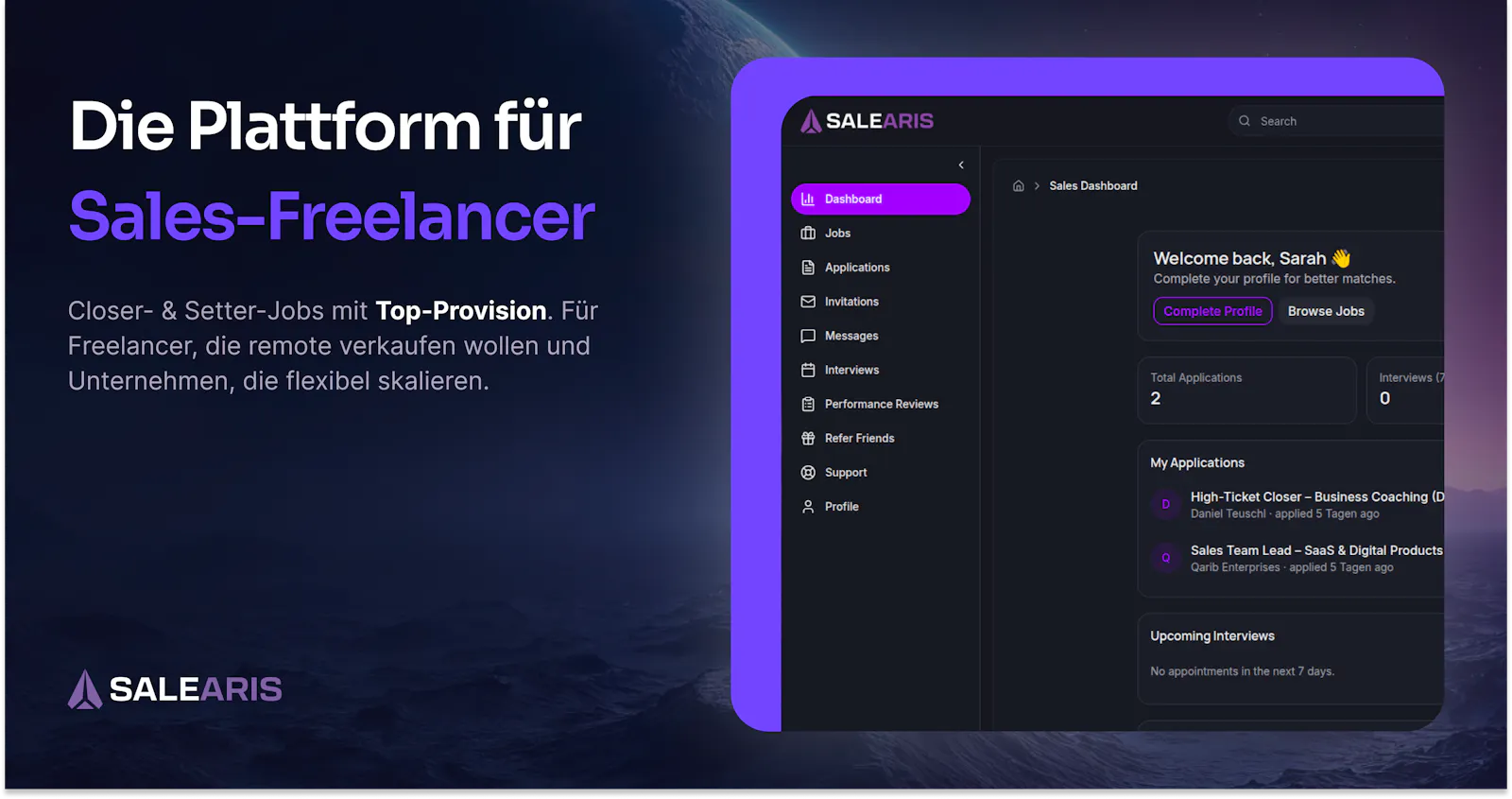 Salearis screenshot 1