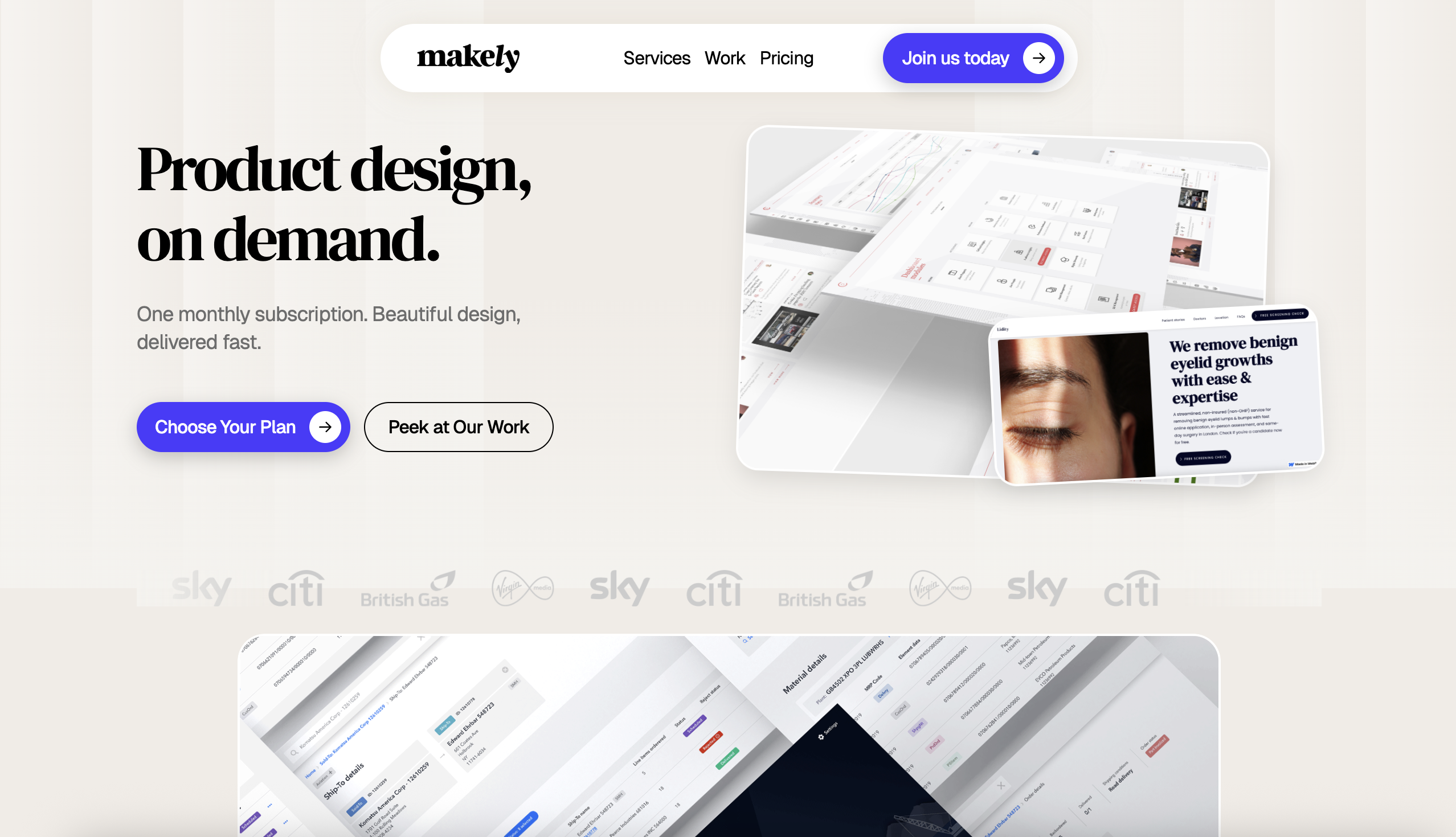 Média M peu - Votre studio de conception à la demande.Ui / ux, image de marque et webflow 1