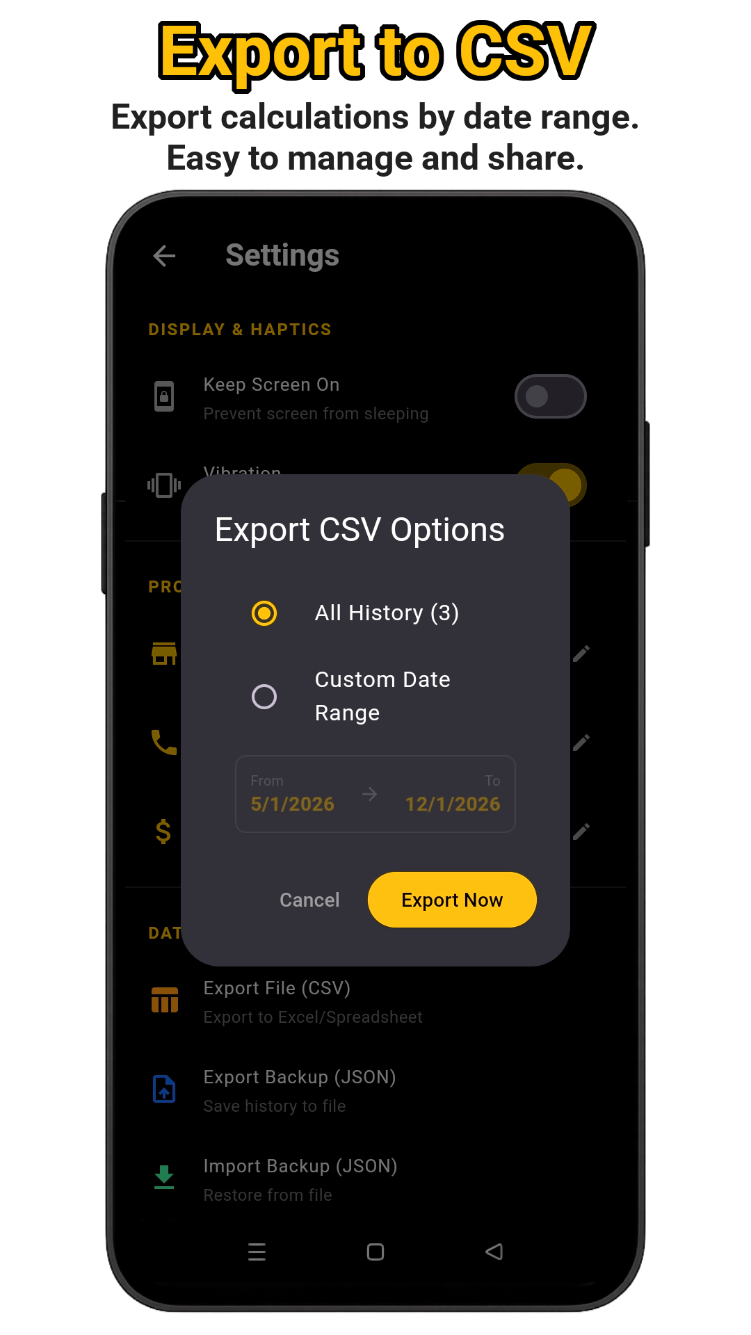 Smartz Calculator with History gallery image