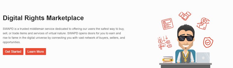 SWAPD | Digital Rights Marketplace gallery image