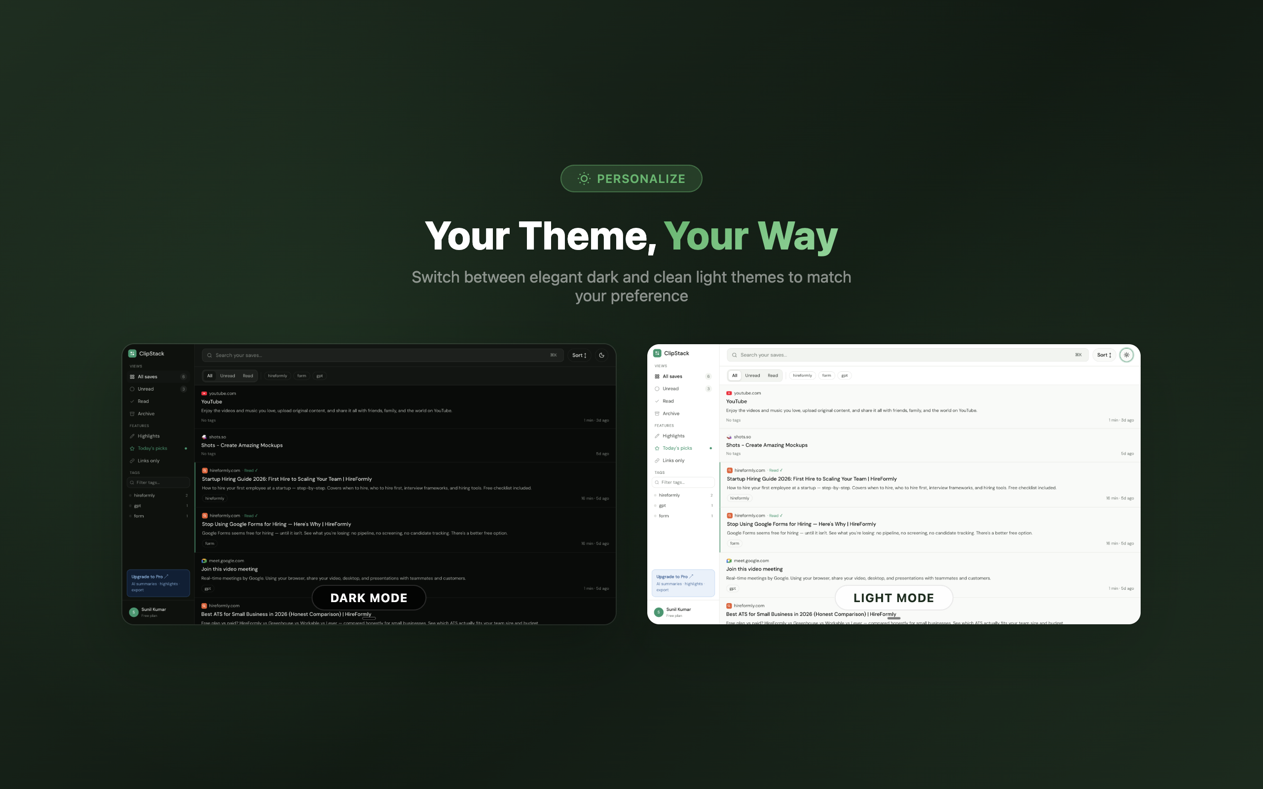 ClipStack — Pocket Alternative gallery image
