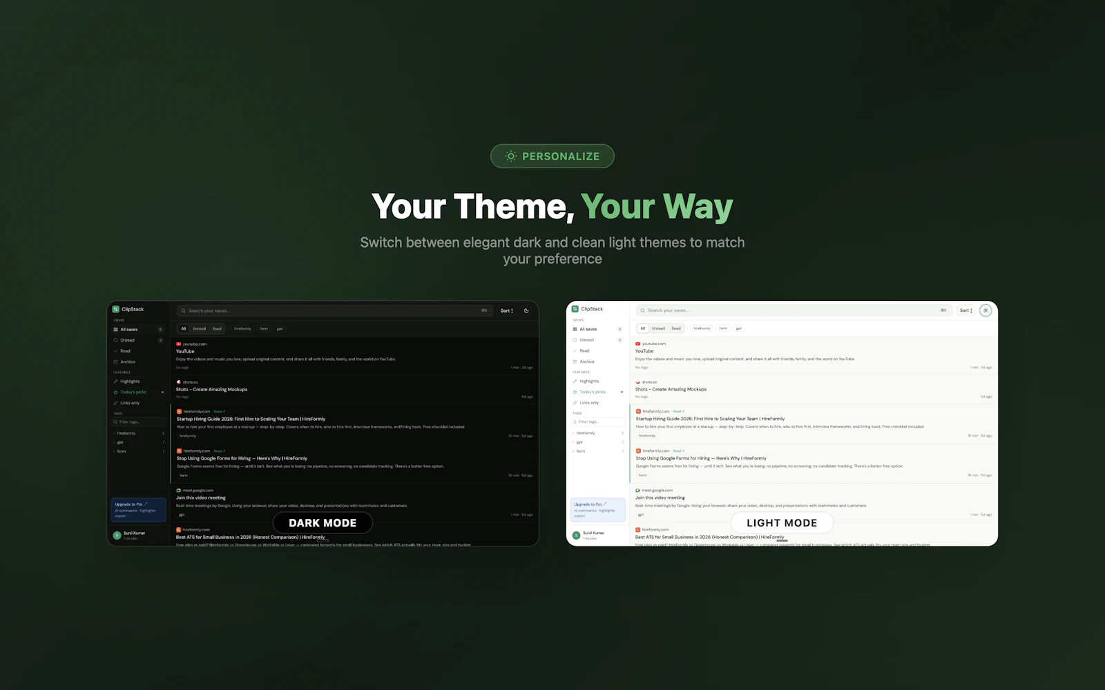 ClipStack — Pocket Alternative screenshot 6