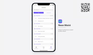 Neon Moiré gallery image