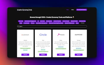 Creator Economy Tools gallery image