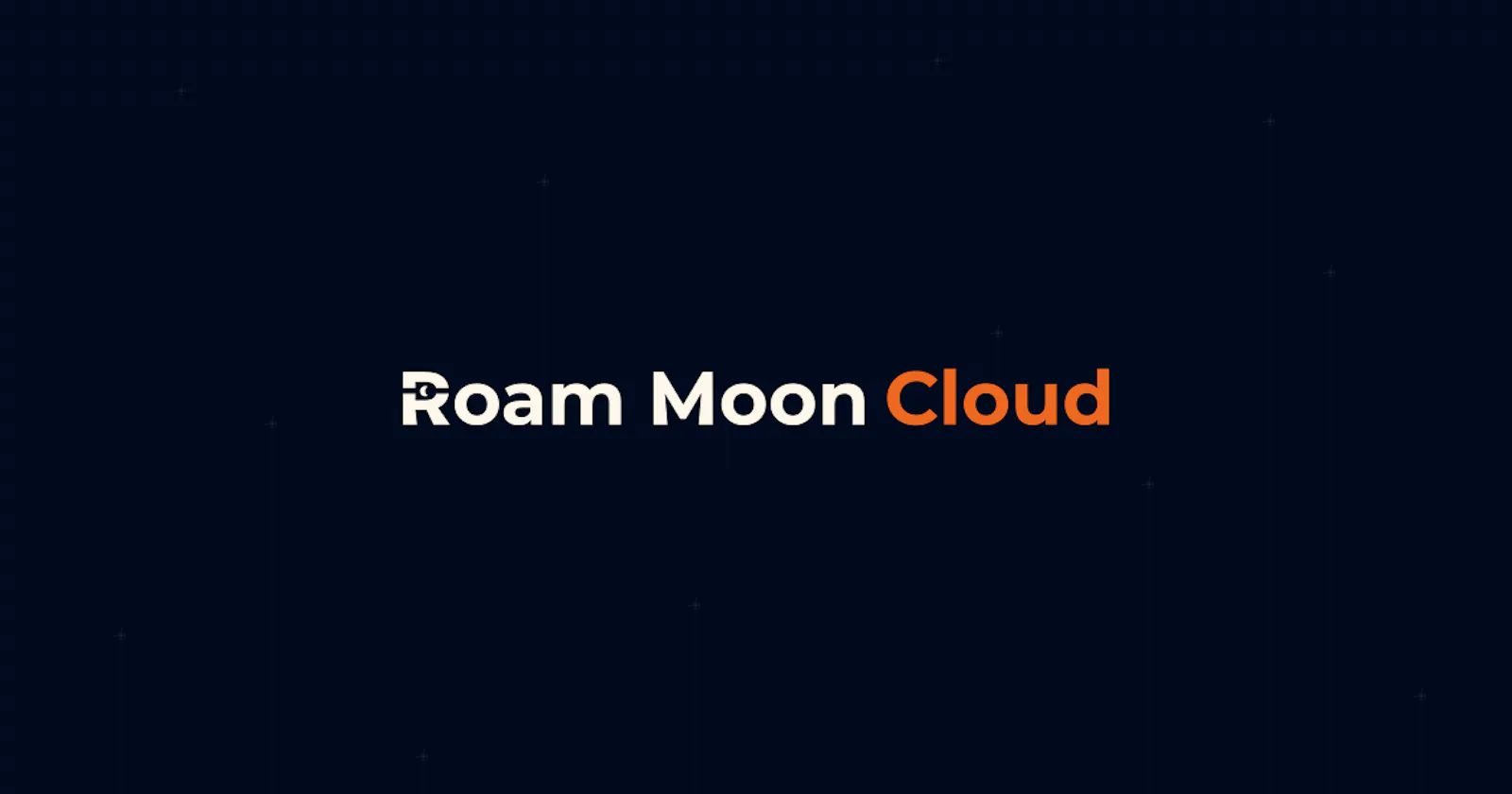 Roam Moon Cloud screenshot 1