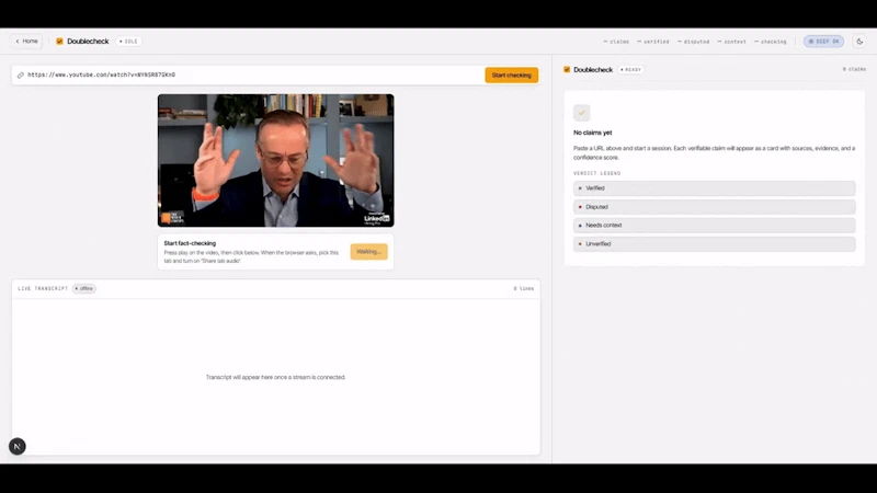 Doublecheck screenshot 1 (video preview)