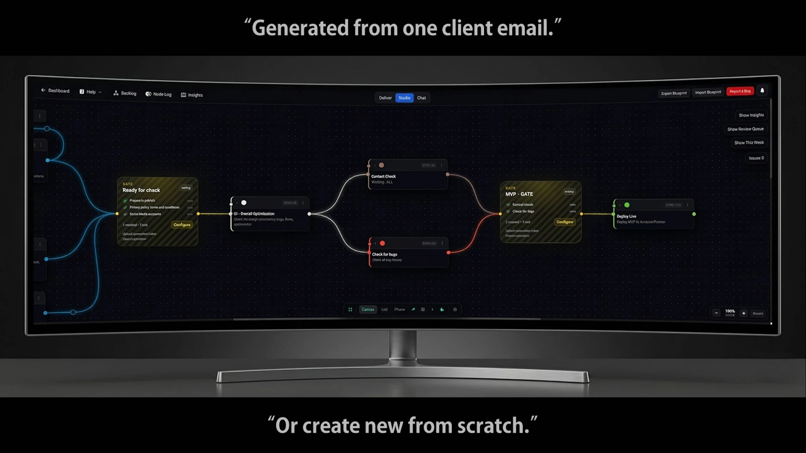 Plannex, Visual Project Canvas screenshot 1