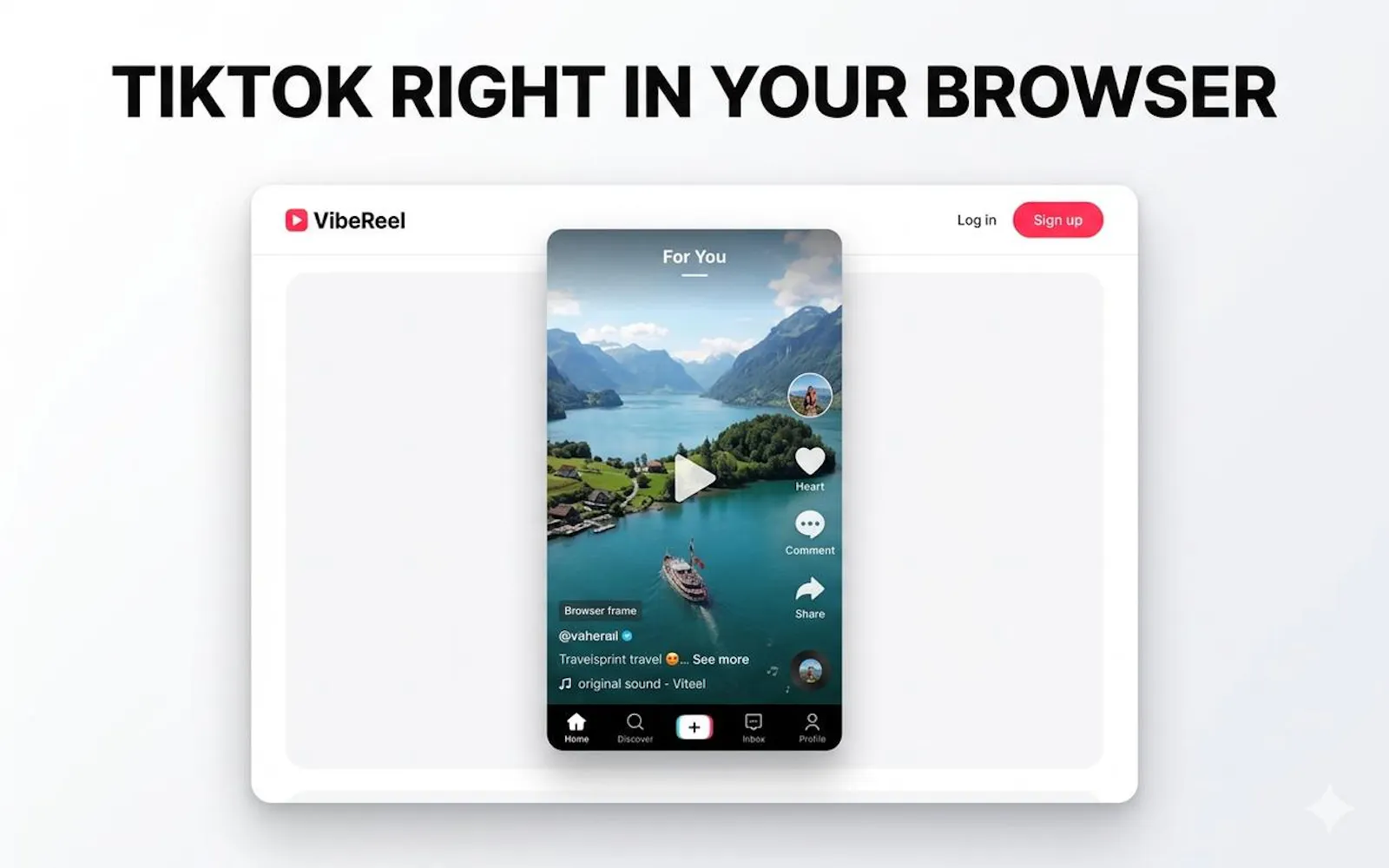 TikTok™ Video Reels For You - Web screenshot 1