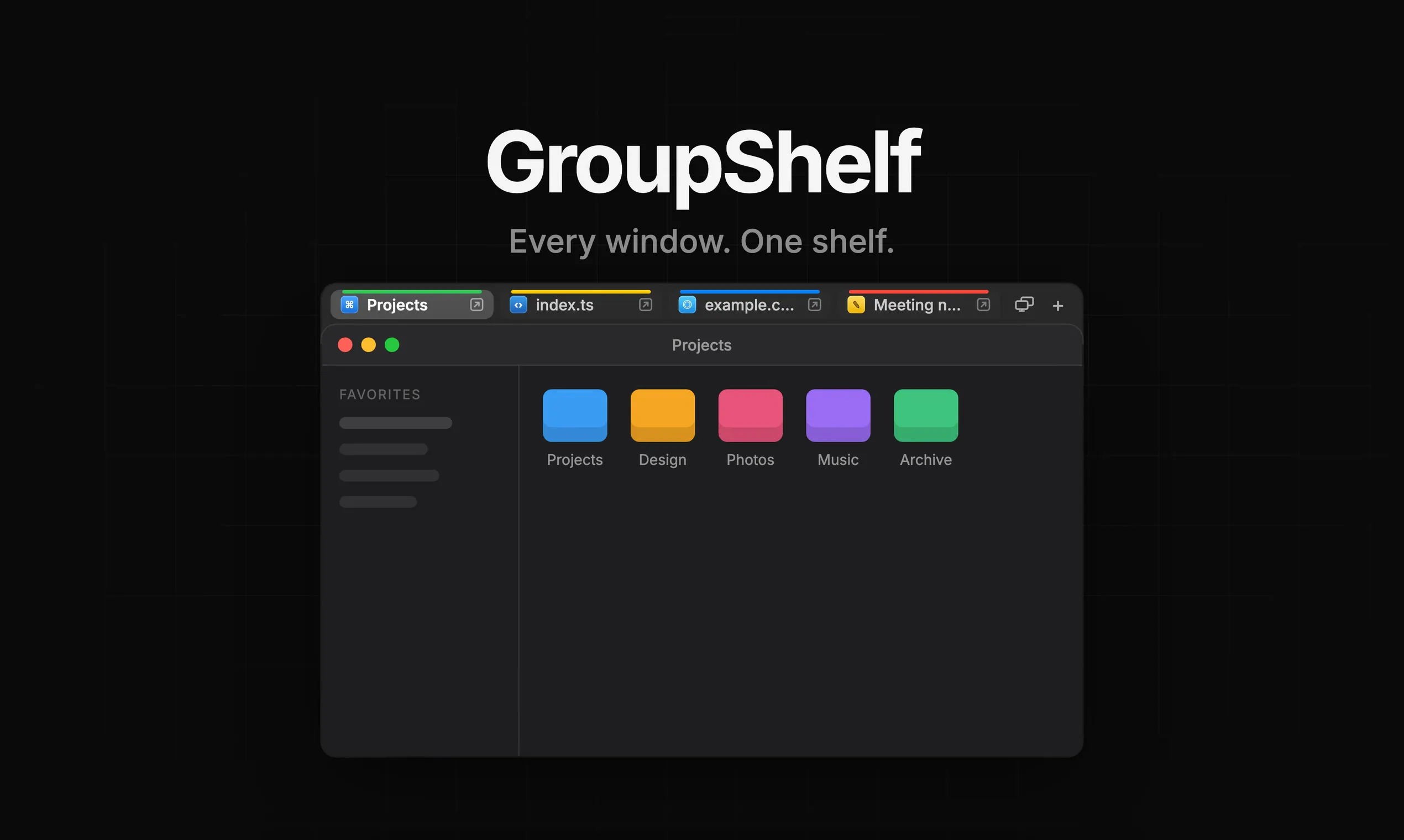 GroupShelf gallery image