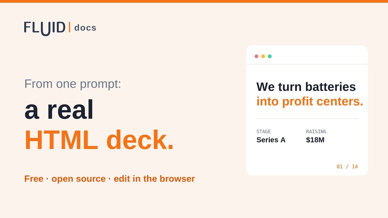 FluidDocs Deck Builder gallery image