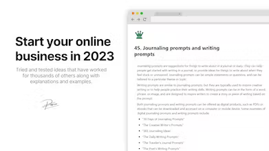 50 Digital Product Ideas gallery image