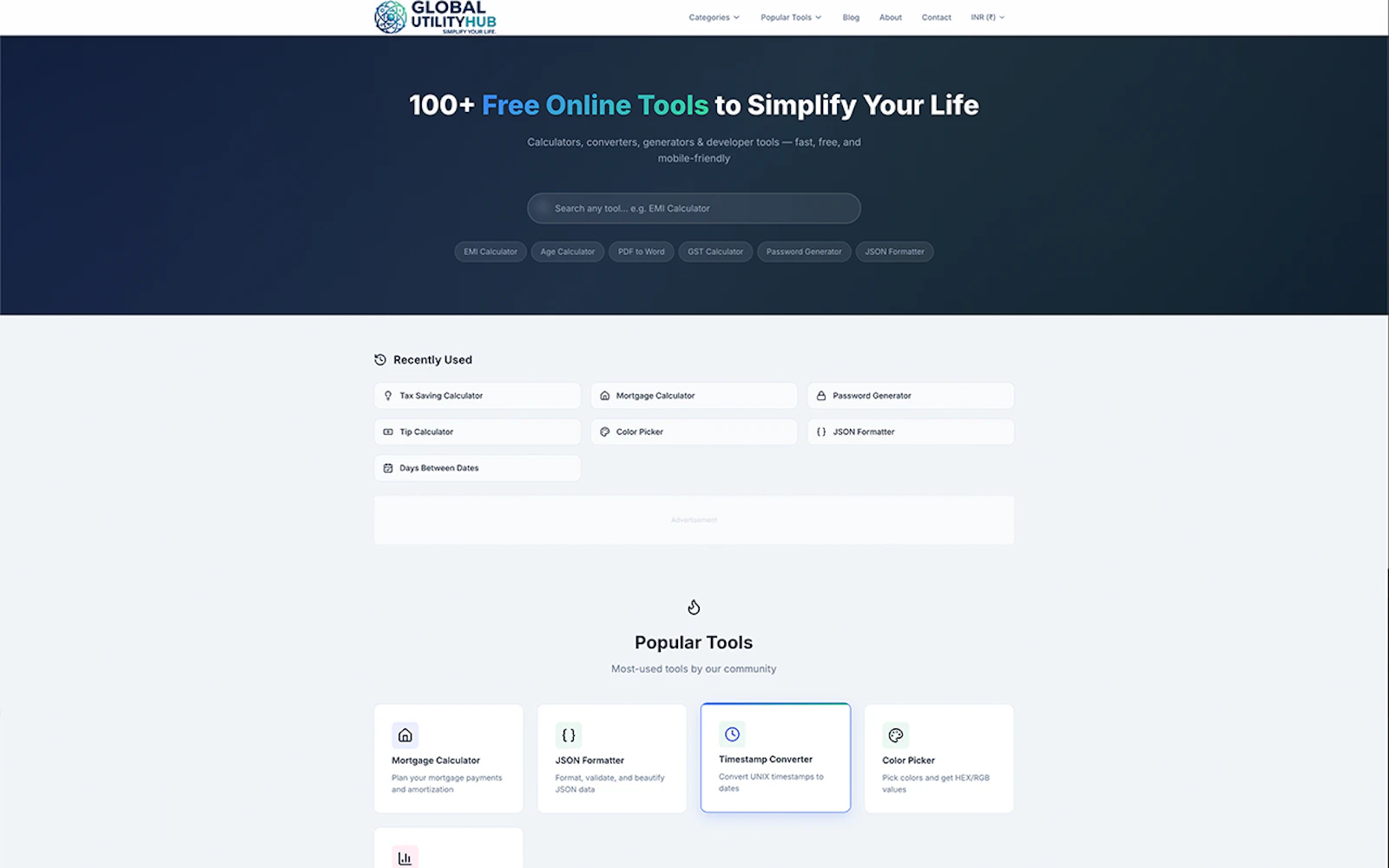 GlobalUtilityHub screenshot 1