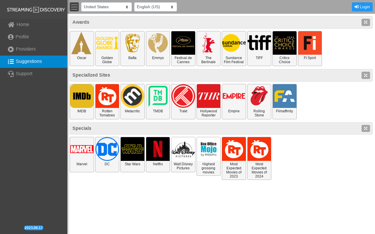 Mídia 3 de Descoberta de streaming
