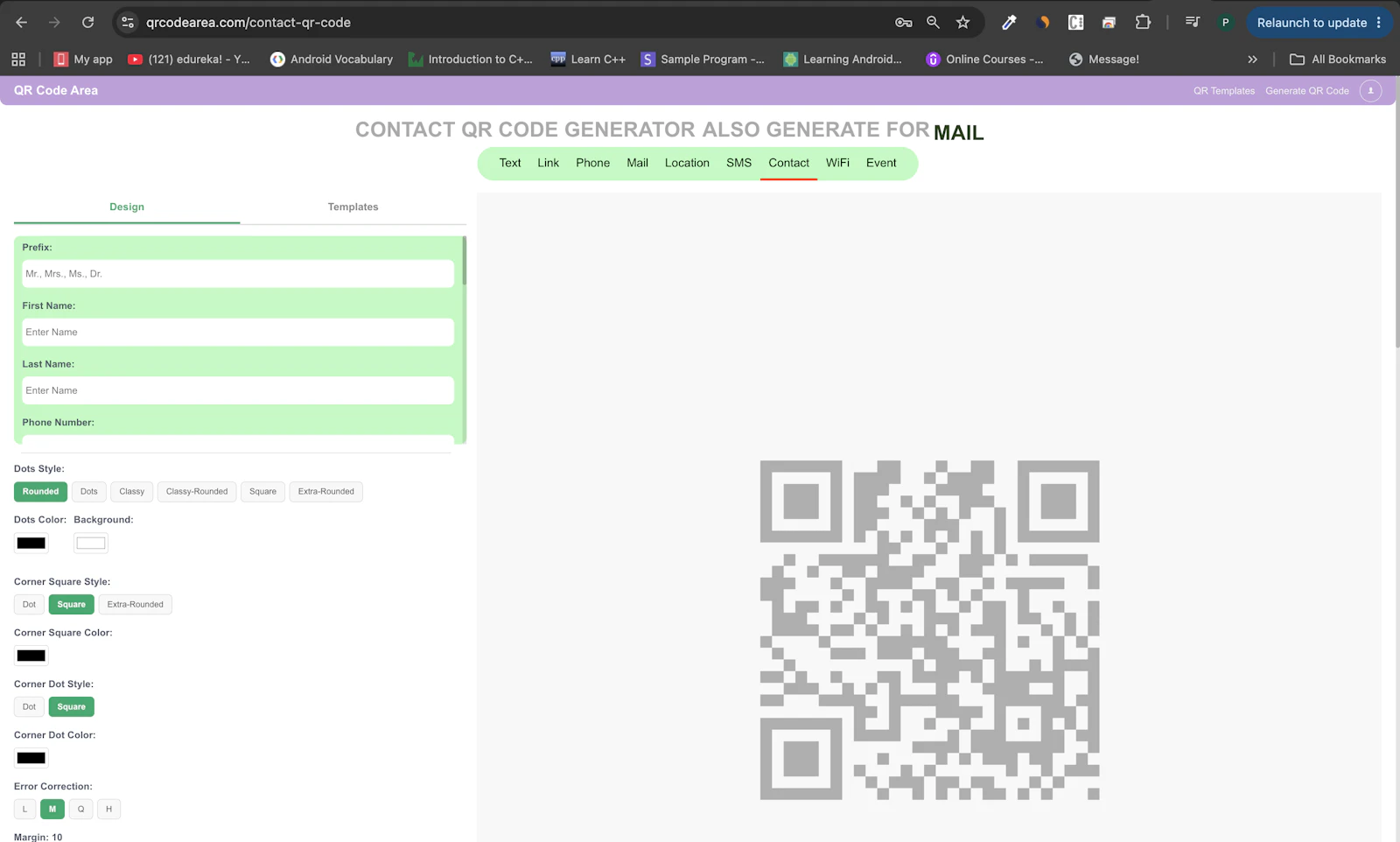 Qr Code Area screenshot 3
