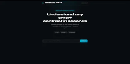 Contract Clear-Smart Contract Explainer gallery image