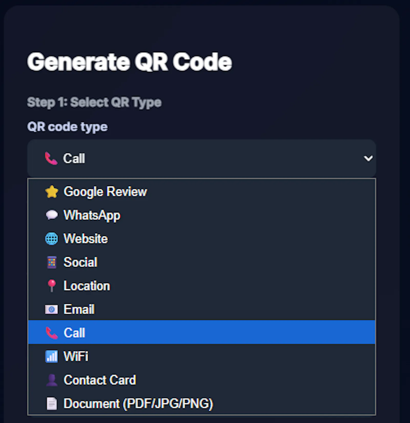 QR toolkit for business screenshot 1
