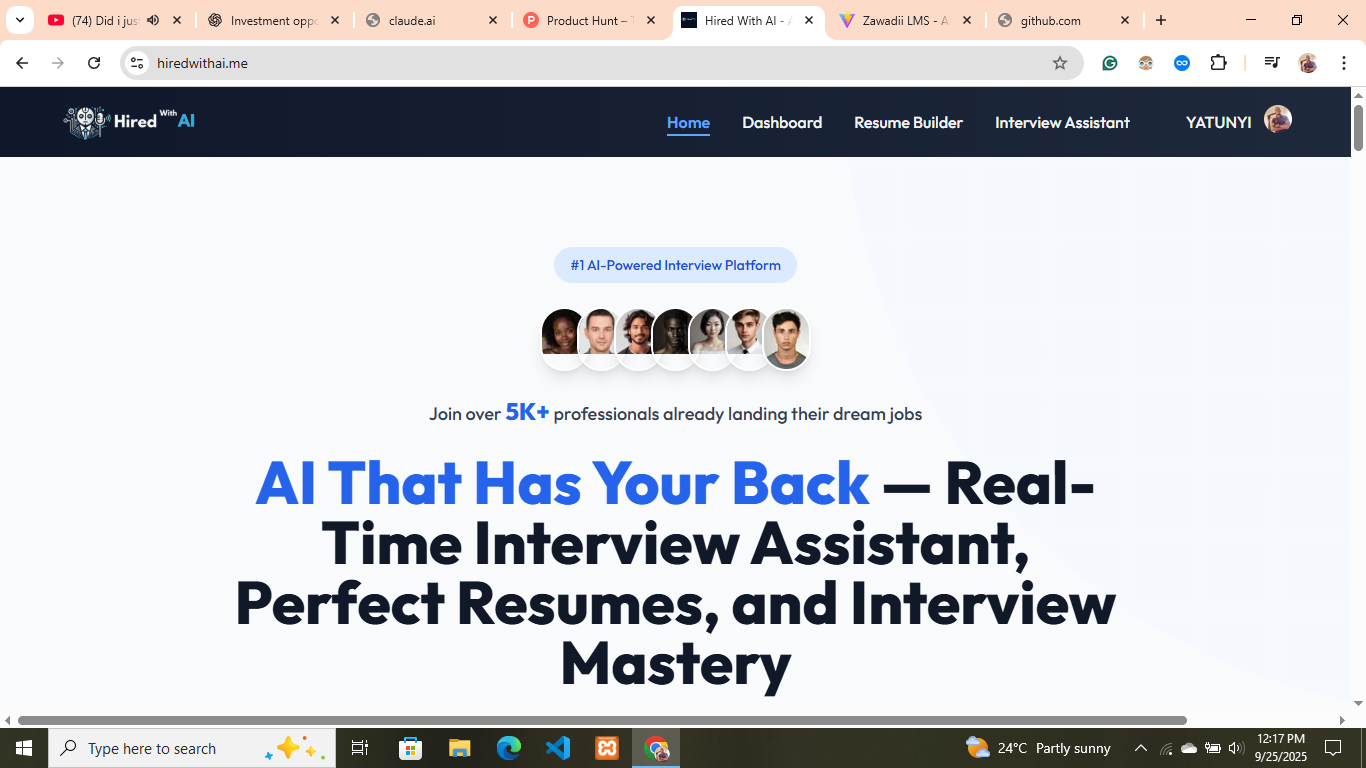Média Embauché avec AI - Interviews simulées alimentées par AI pour vous aider à décrocher votre emploi de rêve💼 5