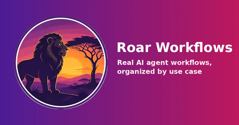 Roar Workflows screenshot 1
