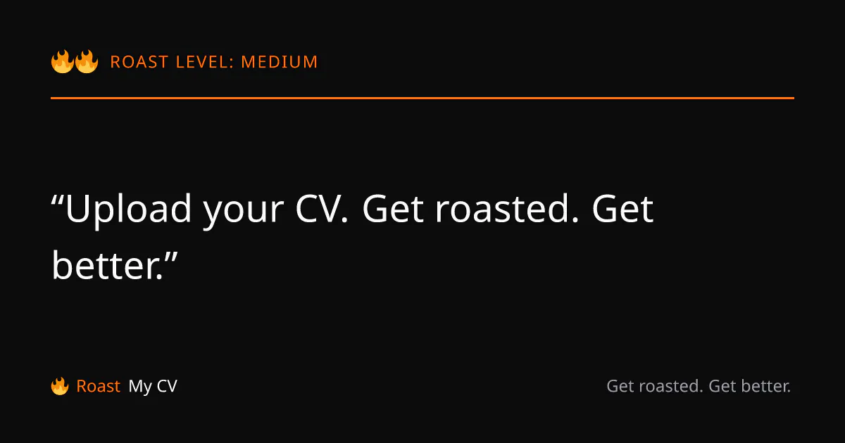 roastmy.cv gallery image